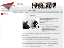 Tablet Screenshot of projective.fr